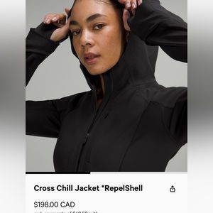 Lululemon cross chill jacket